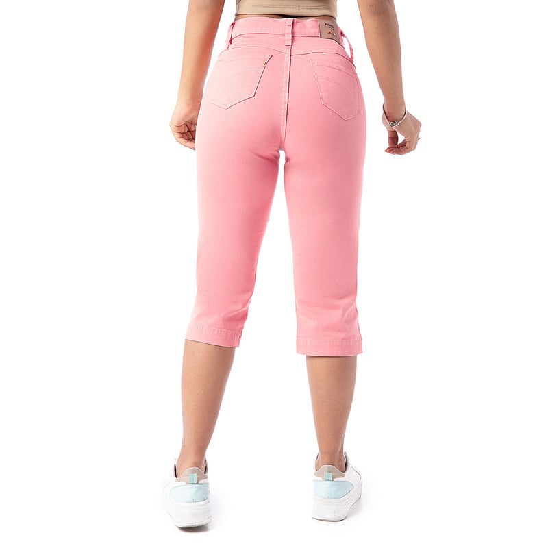 CROPPED CLASICO DIANA DRILL STRETCH MUJER - 4