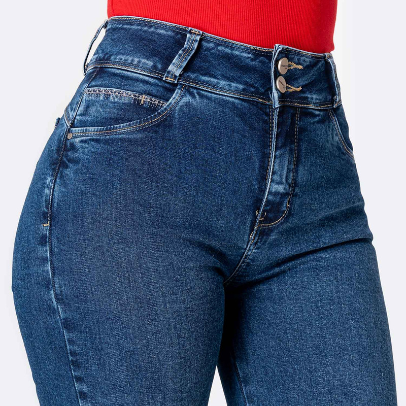 CROPPED CROPPED BRISSAH DENIM STRETCH MUJER - 4