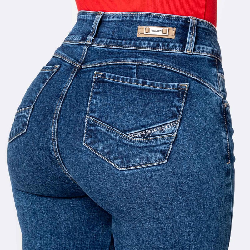 CROPPED CROPPED BRISSAH DENIM STRETCH MUJER - 5