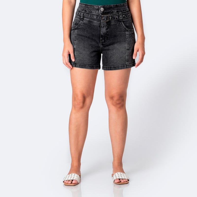 SHORTS SHORT KINNAH DENIM STRETCH MUJER - 1