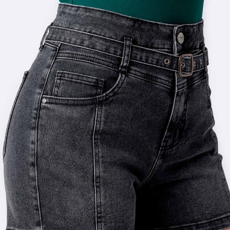 SHORTS SHORT KINNAH DENIM STRETCH MUJER - 4