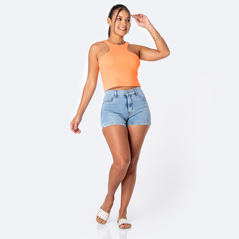 TOPS BIVIDI DASHIEL RIB LYCRADO MUJER - 4