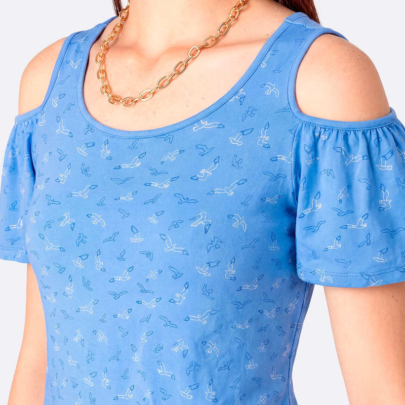 POLO MODA VERIET-PRINT JERSEY FULL LYCRA MUJER - 2