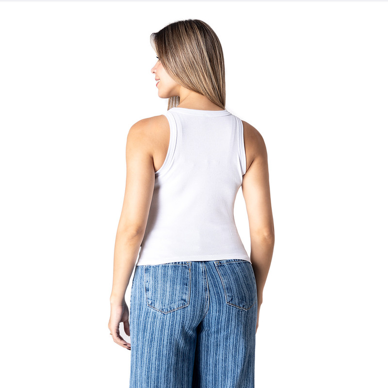 TOPS BIVIDI ALEY BRILLO RIB MUJER - 3