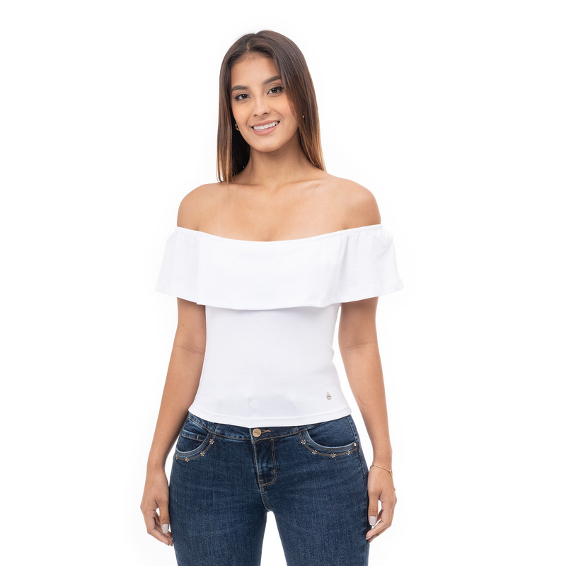 POLO MODA ZHERA-S RIB LYCRADO MUJER - 1