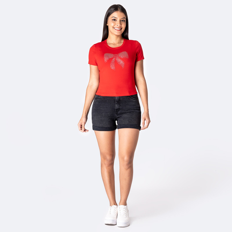 POLOS CROPP FIJJI PRINT 2 JERSEY FULL LYCRA MUJER - 4