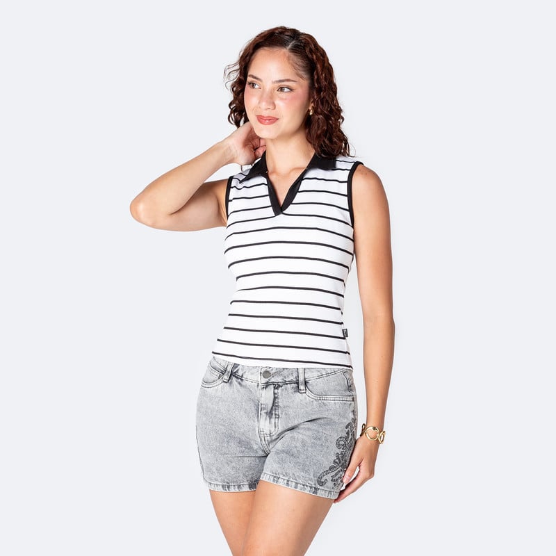 POLO MODA JORG-S RIB LYCRADO MUJER - 1