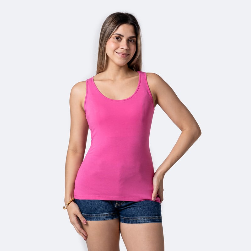 TOPS BASICO ALISS JERSEY FULL LYCRA MUJER - 1