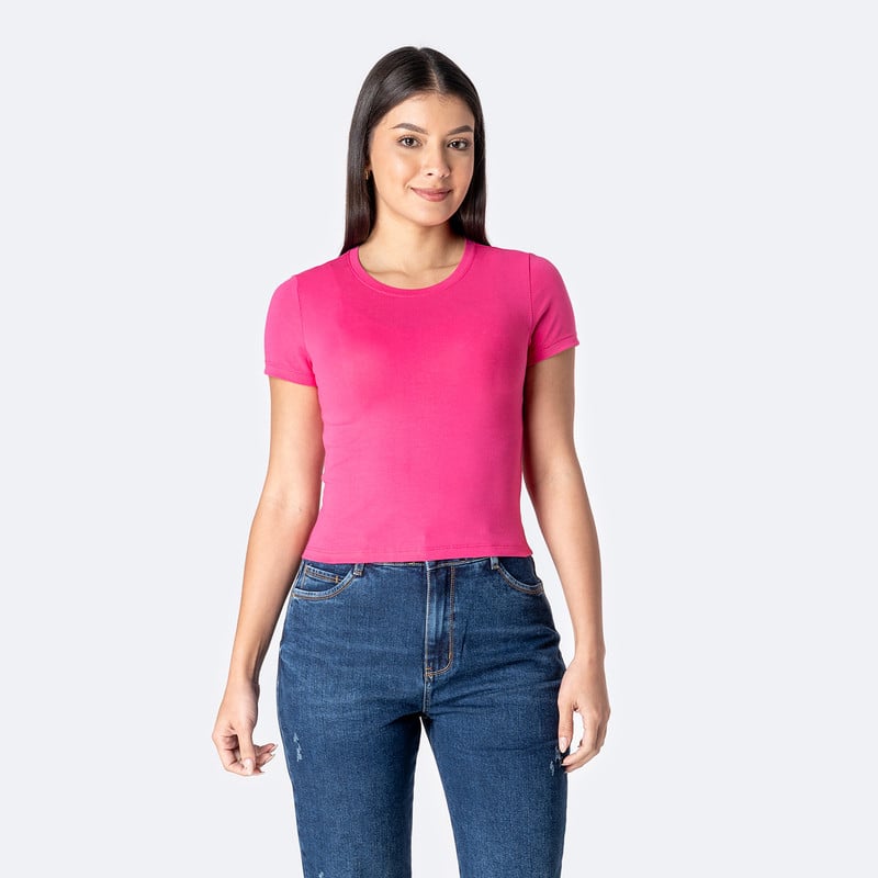 POLOS BASICO FIJJI JERSEY FULL LYCRA MUJER - 1