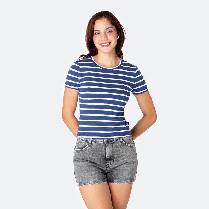 POLO MODA BASIC LIST-S JERSEY FULL LYCRA MUJER - 1