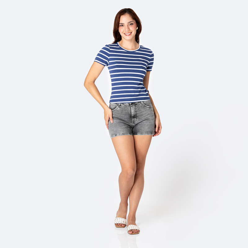 POLO MODA BASIC LIST-S JERSEY FULL LYCRA MUJER - 4