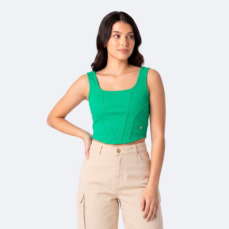 POLO MODA BETNIEZ RIB LYCRADO MUJER - 1