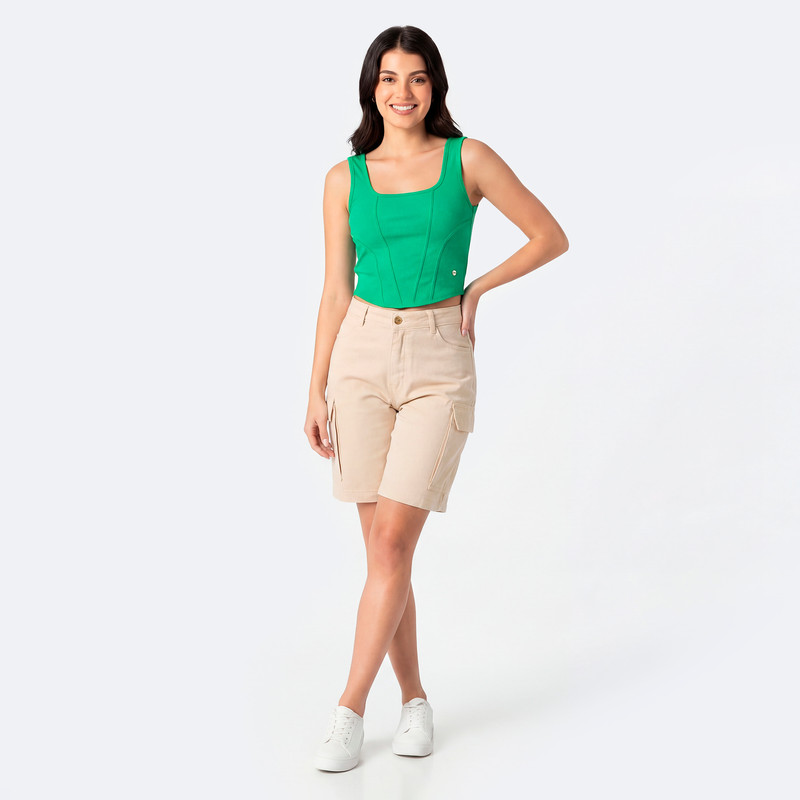 POLO MODA BETNIEZ RIB LYCRADO MUJER - 4