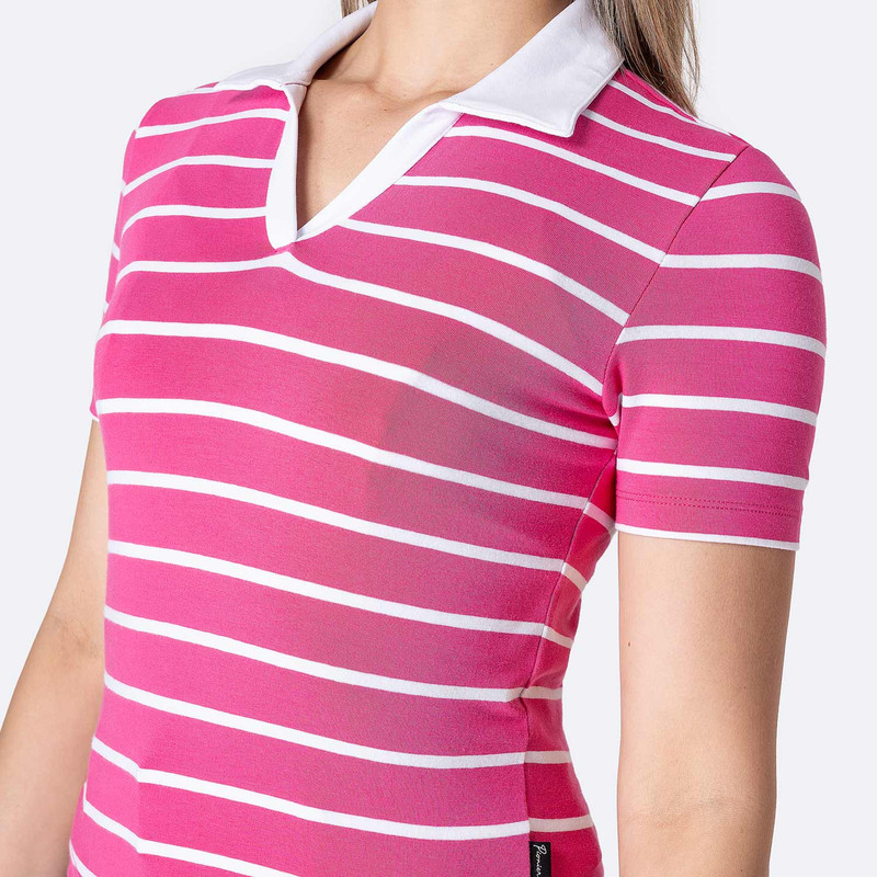 POLO MODA AXIL LIST JERSEY FULL LYCRA MUJER - 2