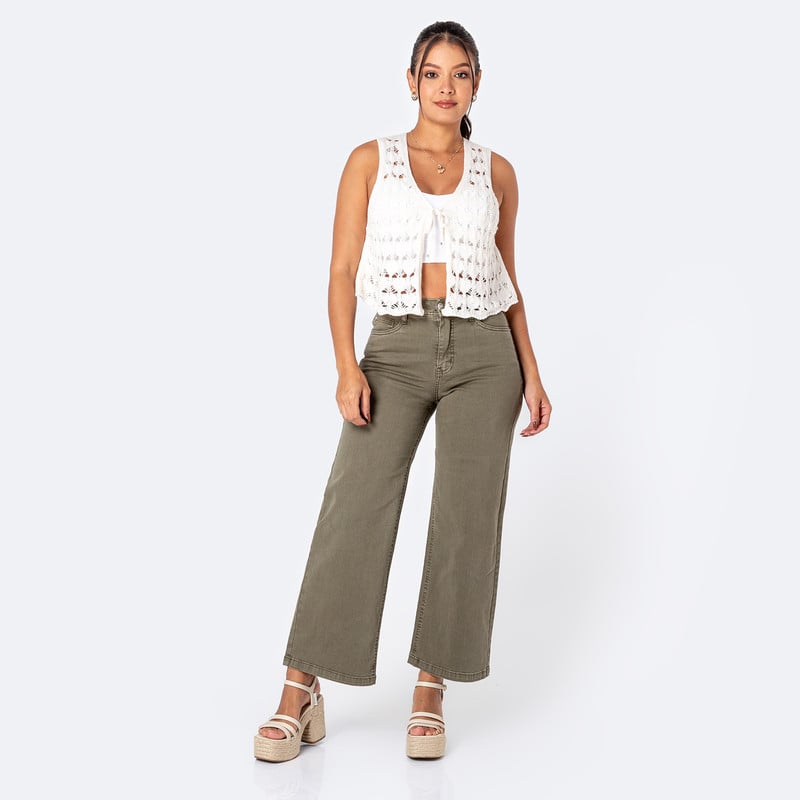 CHALECO MODA HELEIN HILOS MUJER - 4