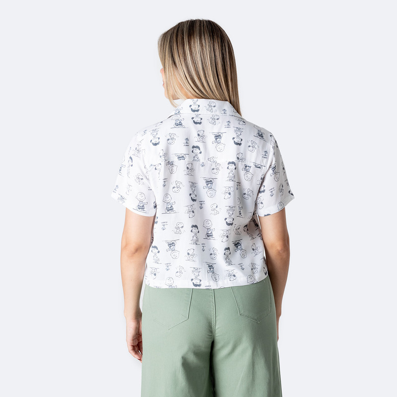 BLUSAS MODA LESLY-SNOOPY POPELINA MUJER - 3