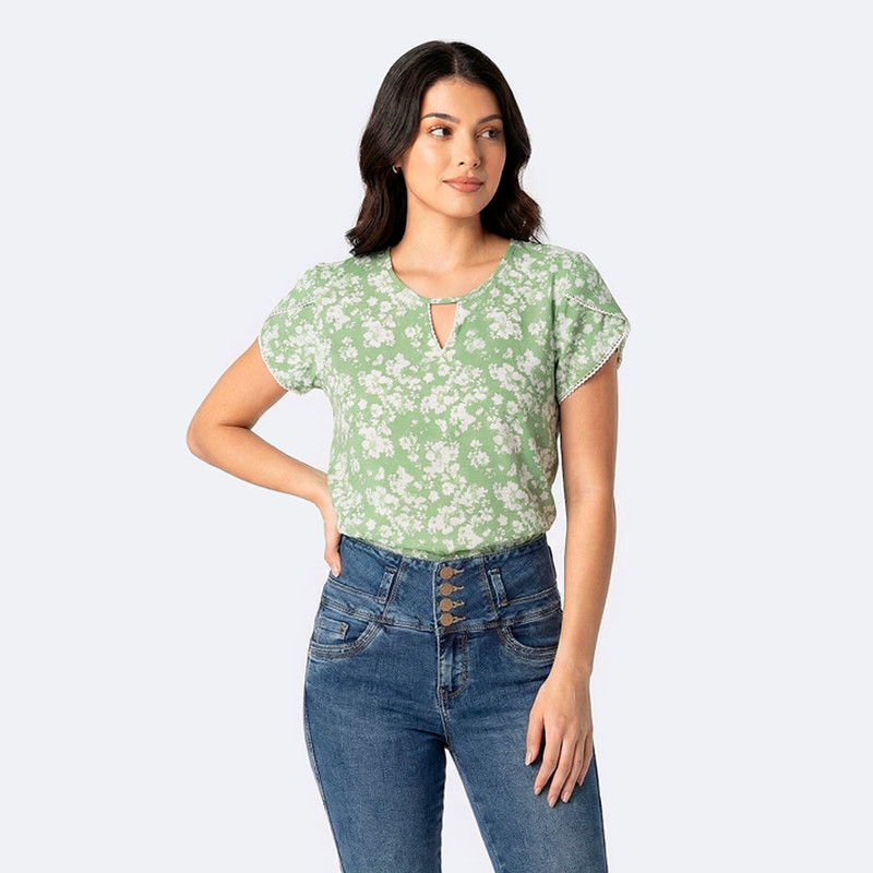 BLUSAS MODA MILNA POPELINA MUJER - 1