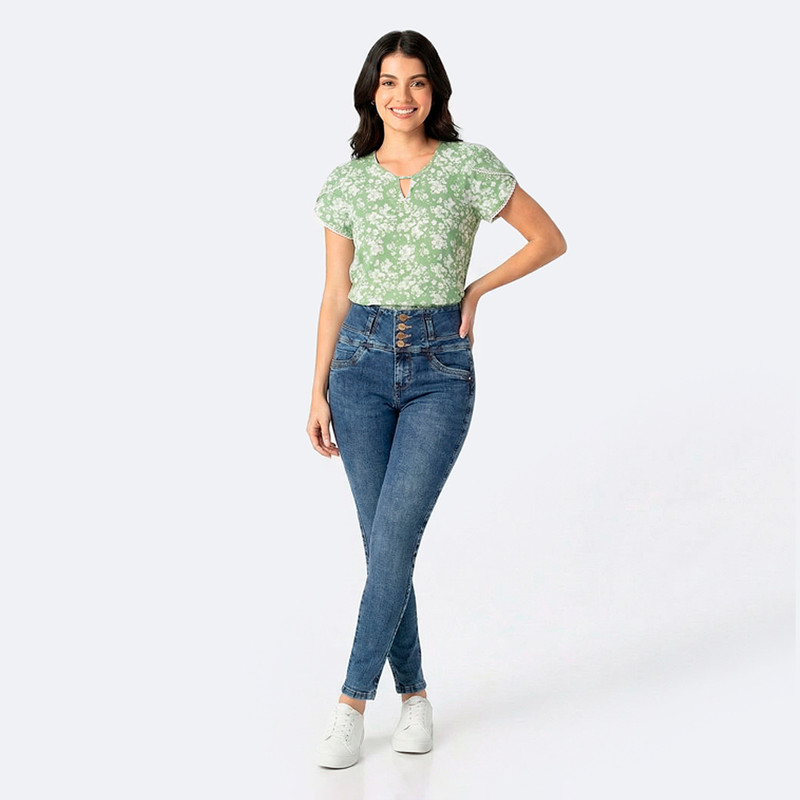 BLUSAS MODA MILNA POPELINA MUJER - 4