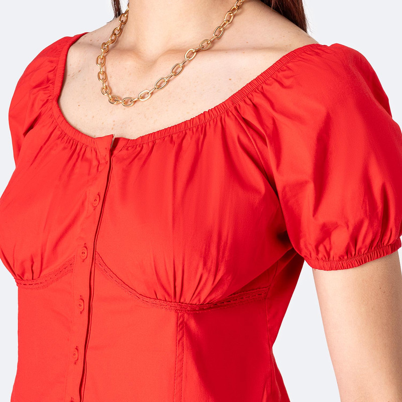 BLUSAS MODA MAELINA POPELINA MUJER - 2
