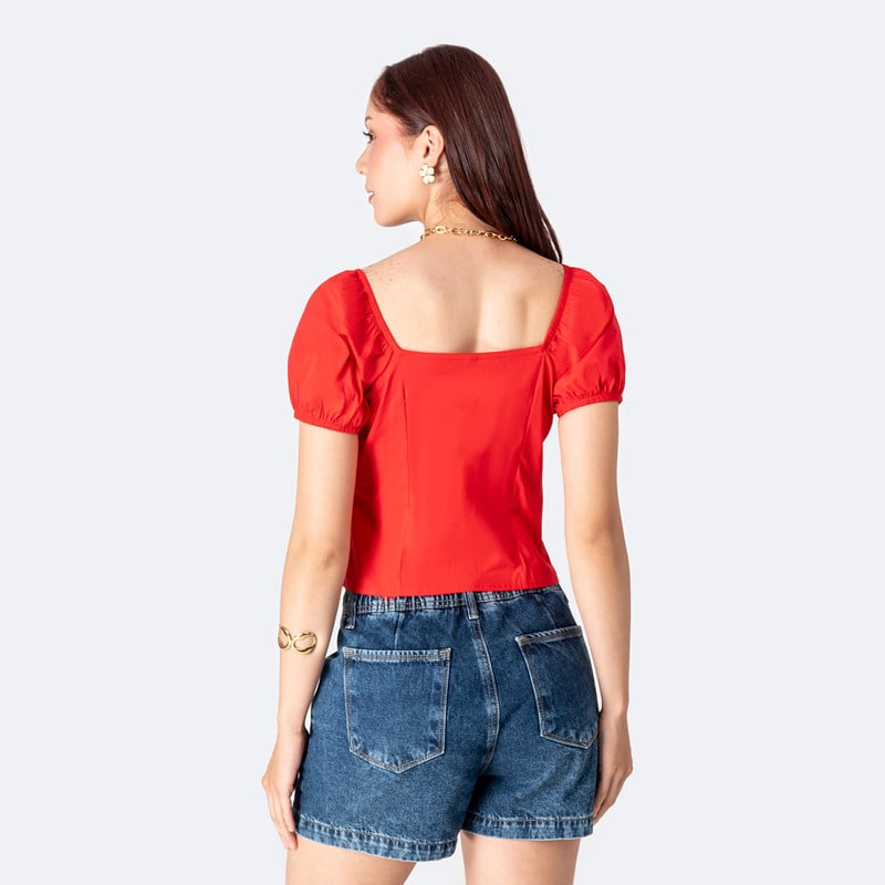 BLUSAS MODA MAELINA POPELINA MUJER - 3