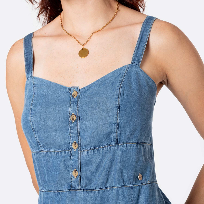 VESTIDOS LAUREDI DENIM MUJER - 5
