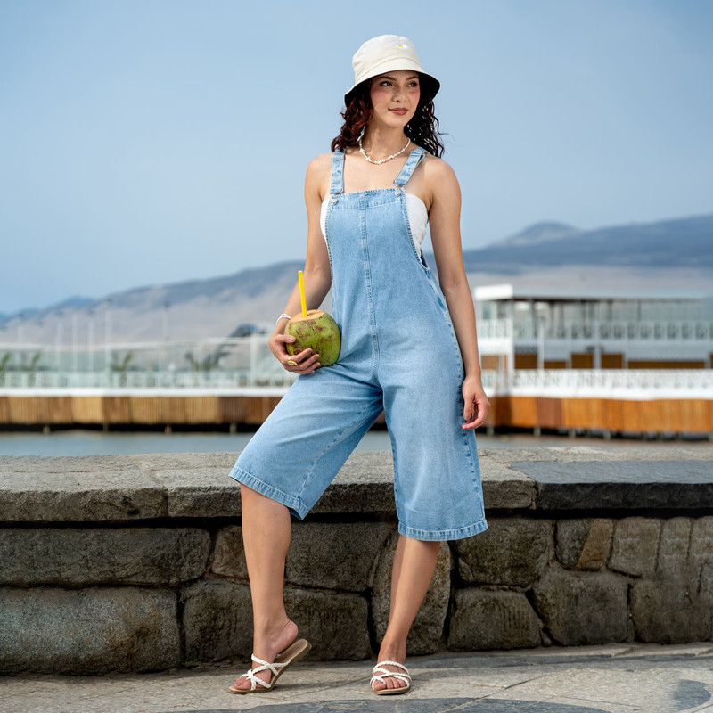 ENTERIZOS OVERALL JALIKA DENIM MUJER - 2