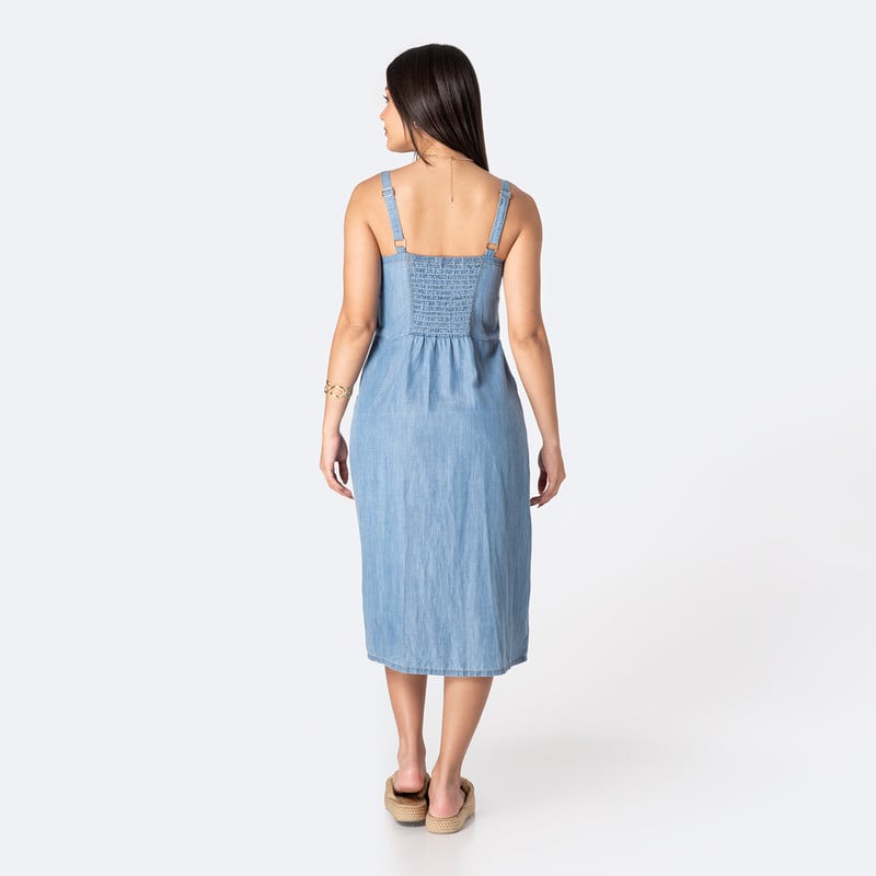 VESTIDOS GINDARA DENIM MUJER - 3