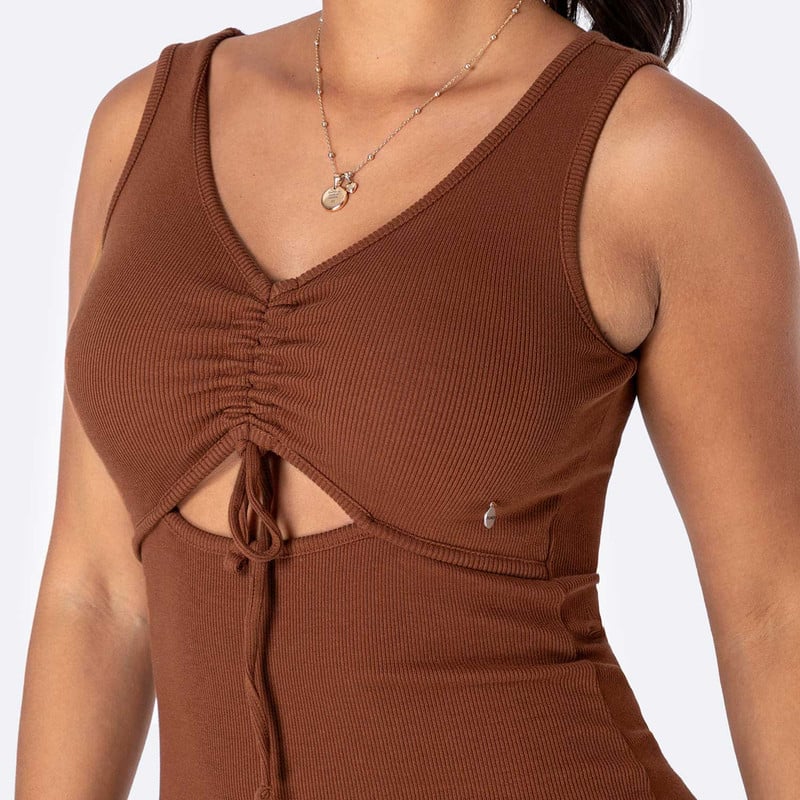 VESTIDOS SYANNI-S RIB LYCRADO MUJER - 2