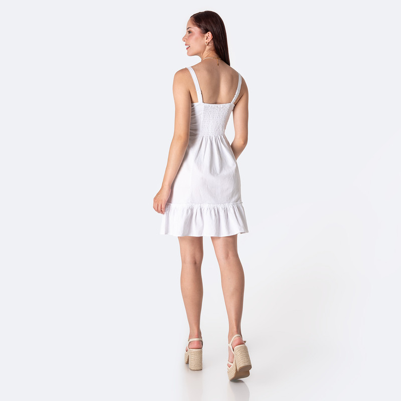 VESTIDOS KARMELI POPELINA MUJER - 4