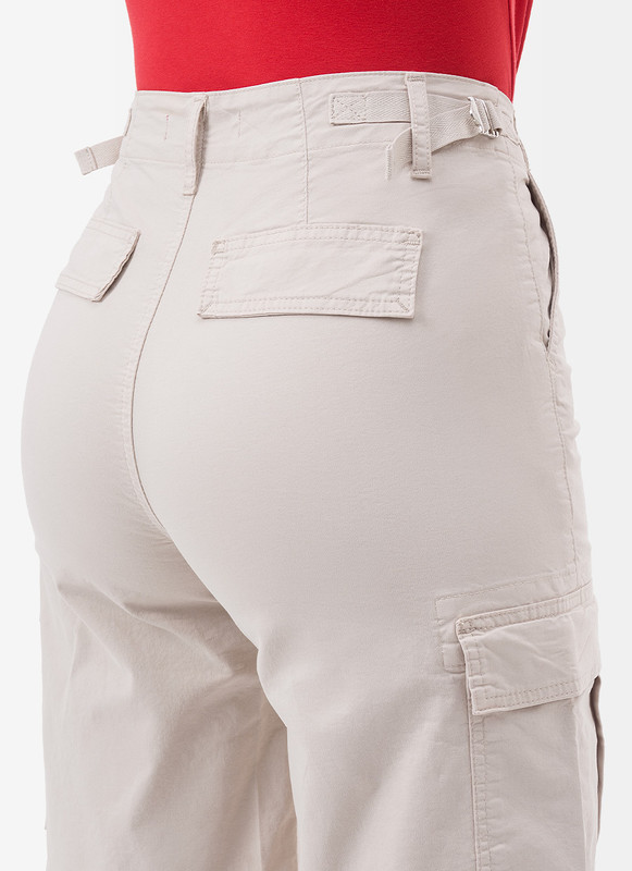 CROPPED JORTS KIRIM DRILL STRETCH MUJER - 6
