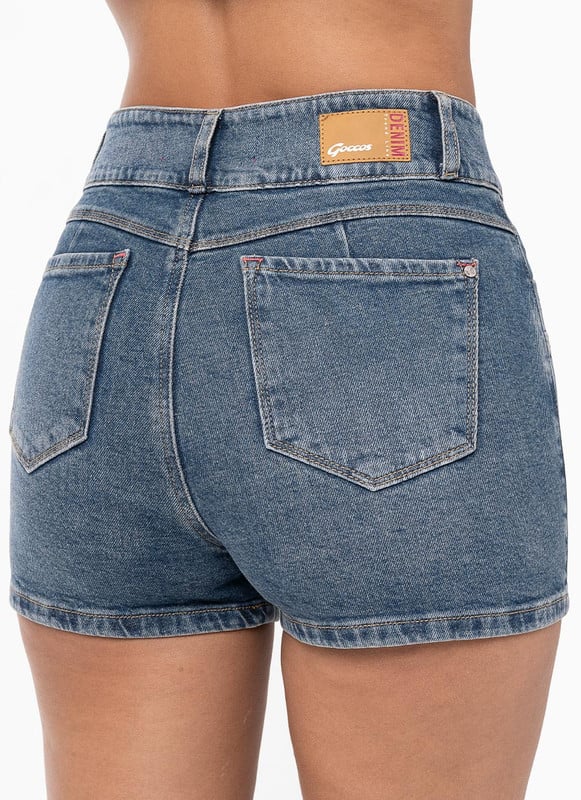 SHORTS SHORT CATIX DENIM STRETCH MUJER - 6