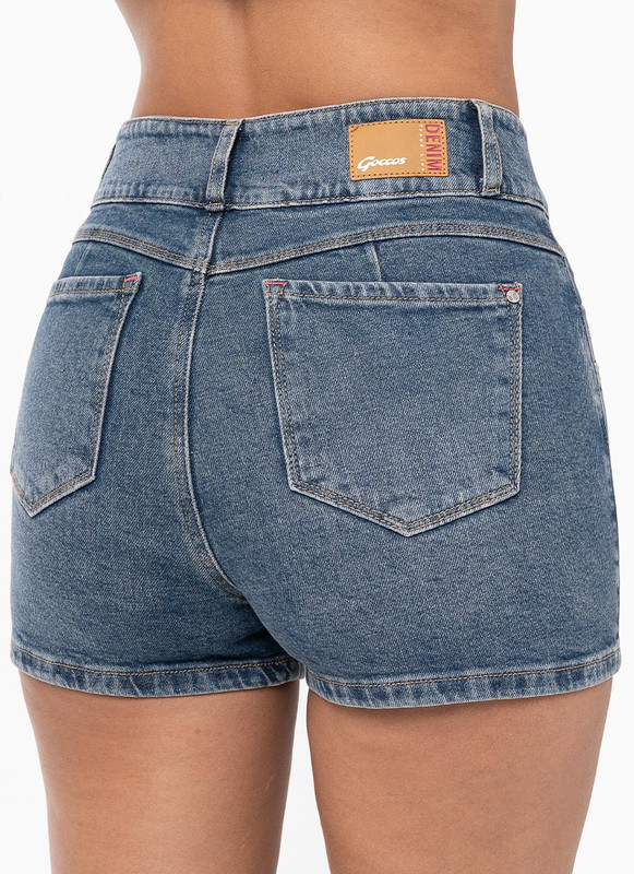 SHORTS SHORT CATIX DENIM STRETCH MUJER - 6