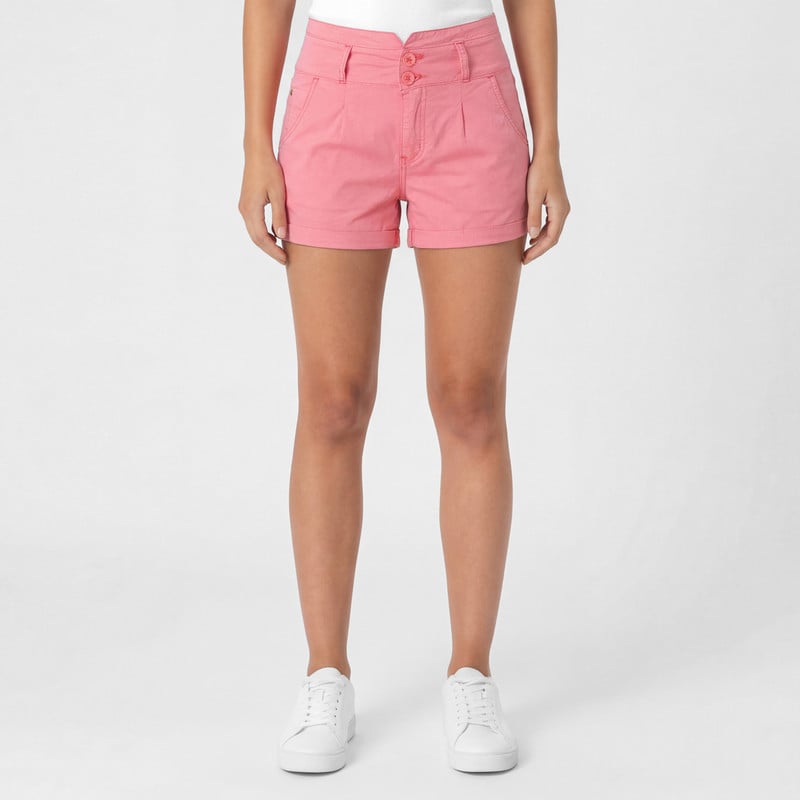 SHORTS SHORT AMIERA DRILL TAFETA MUJER - 1