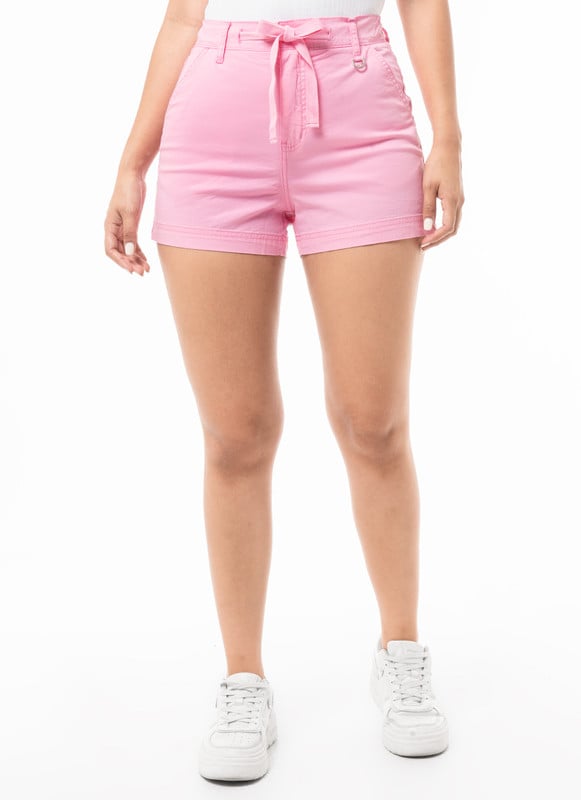 SHORTS SHORT BENILDE DRILL STRETCH MUJER - 2