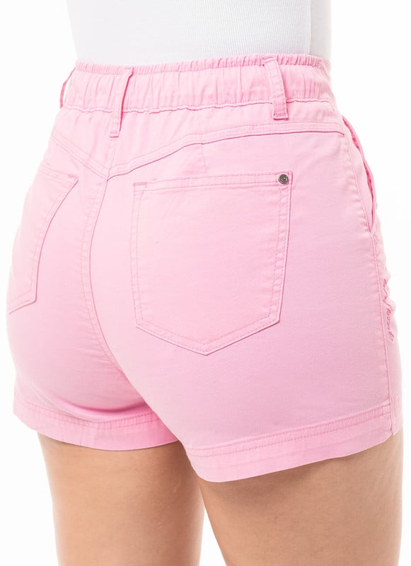 SHORTS SHORT BENILDE DRILL STRETCH MUJER - 6
