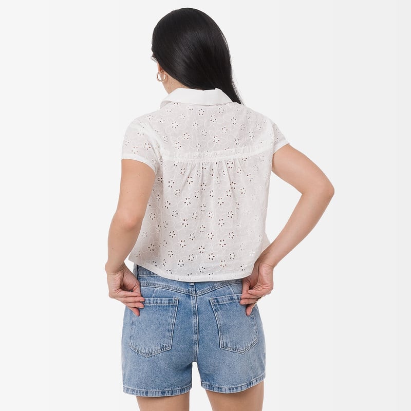 BLUSAS MODA MIREVA BRODERY MUJER - 3