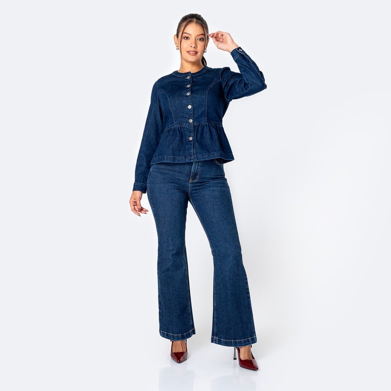 CASACA DENIM MUJER ERHIS - 4
