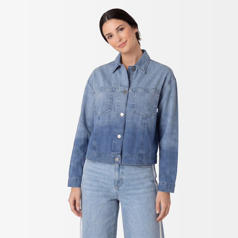CASACA DENIM MUJER FRANX - 1