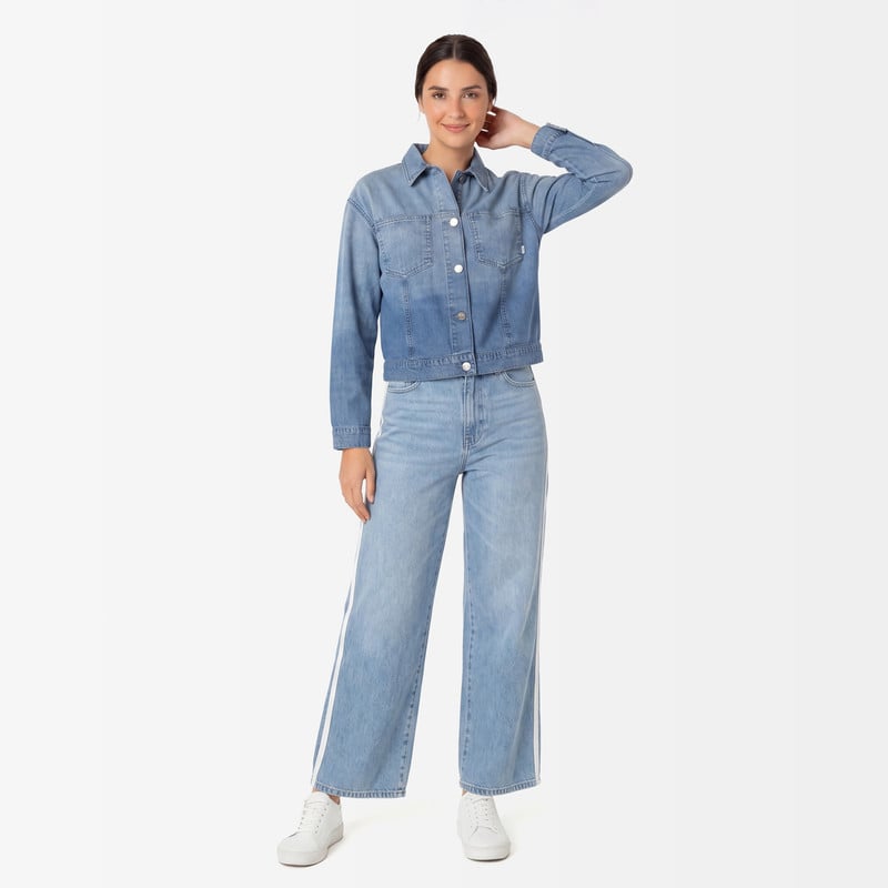 CASACA DENIM MUJER FRANX - 2