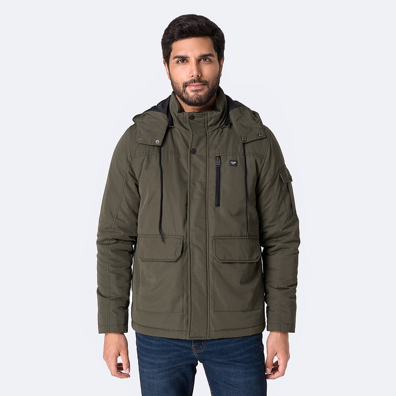 CASACA DRILL HOMBRE LOUIHS - 1