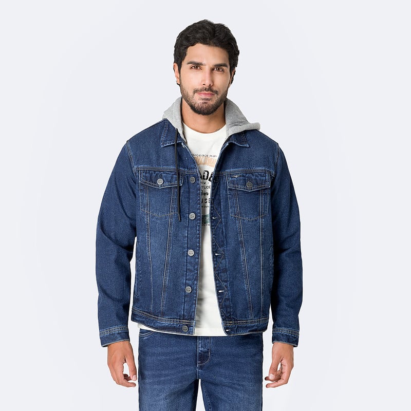 CASACA DENIM HOMBRE JJOSH - 1
