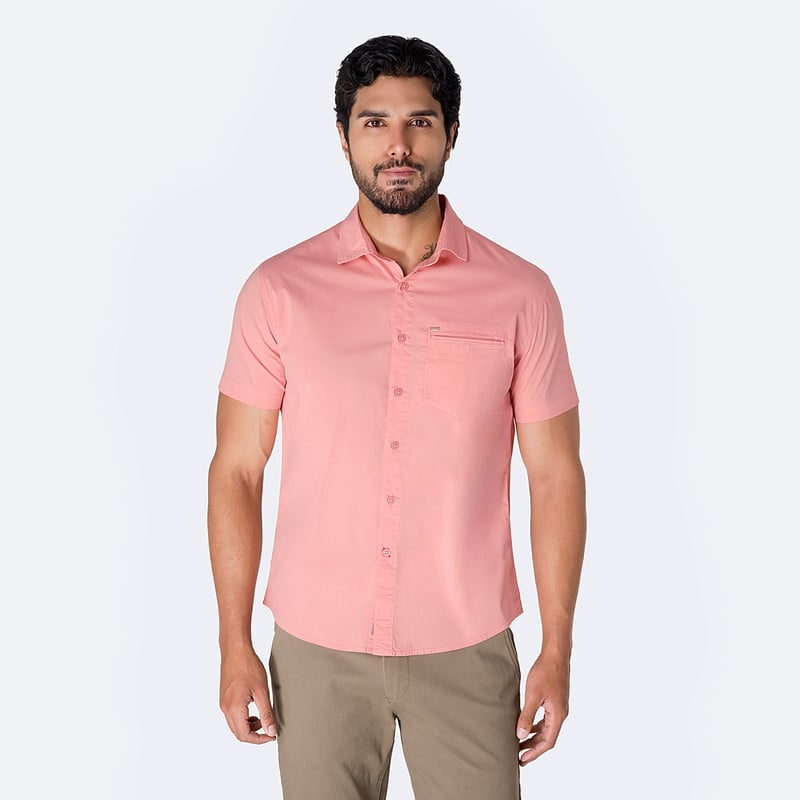 CAMISA POPELINA STRETCH HOMBRE PATRICIOH MC - 1