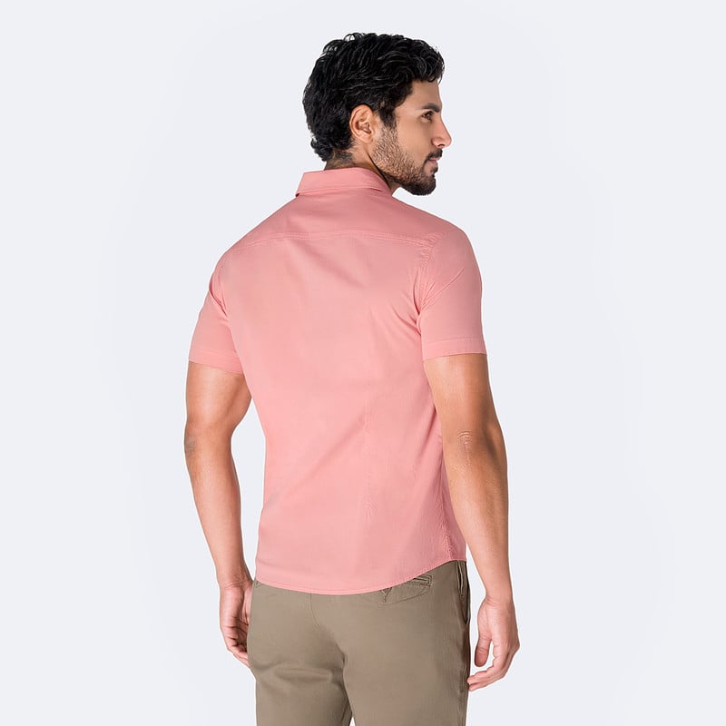 CAMISA POPELINA STRETCH HOMBRE PATRICIOH MC - 3