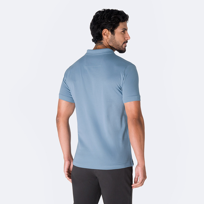 POLO BOX BASICO GAMUZA PIMA  HOMBRE BRAXIS - 3