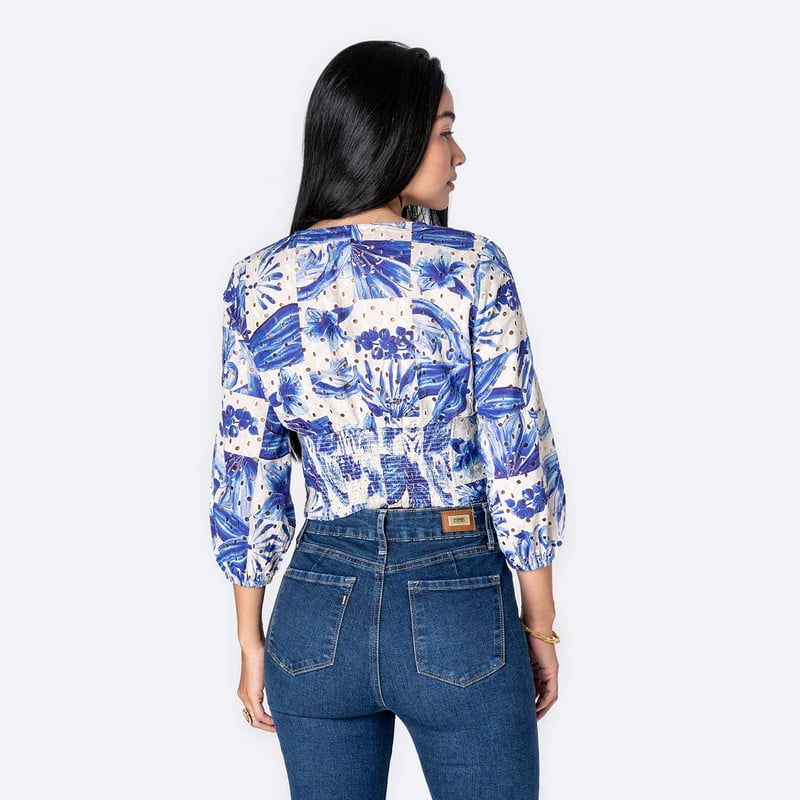 BLUSAS BRODERY MUJER SWANN - 3