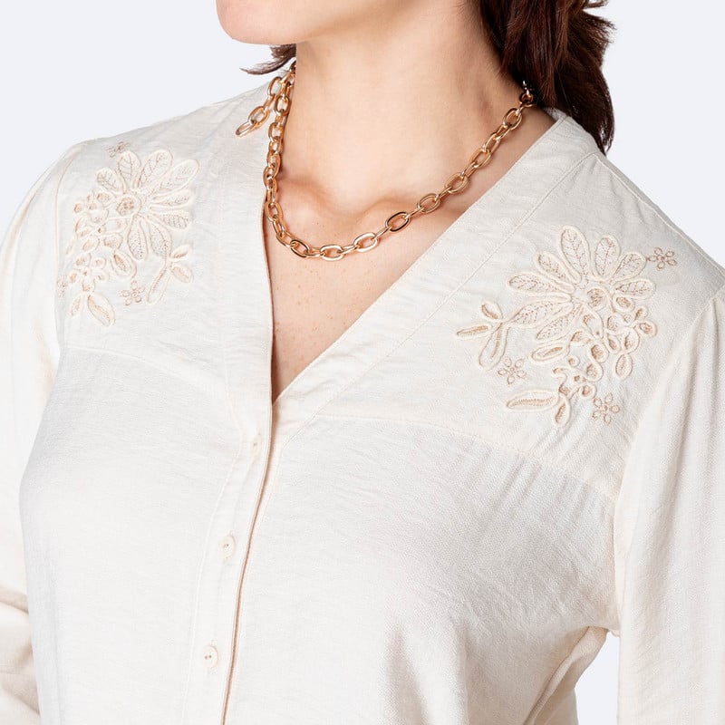 BLUSAS POPELINA MUJER WINIKA - 2