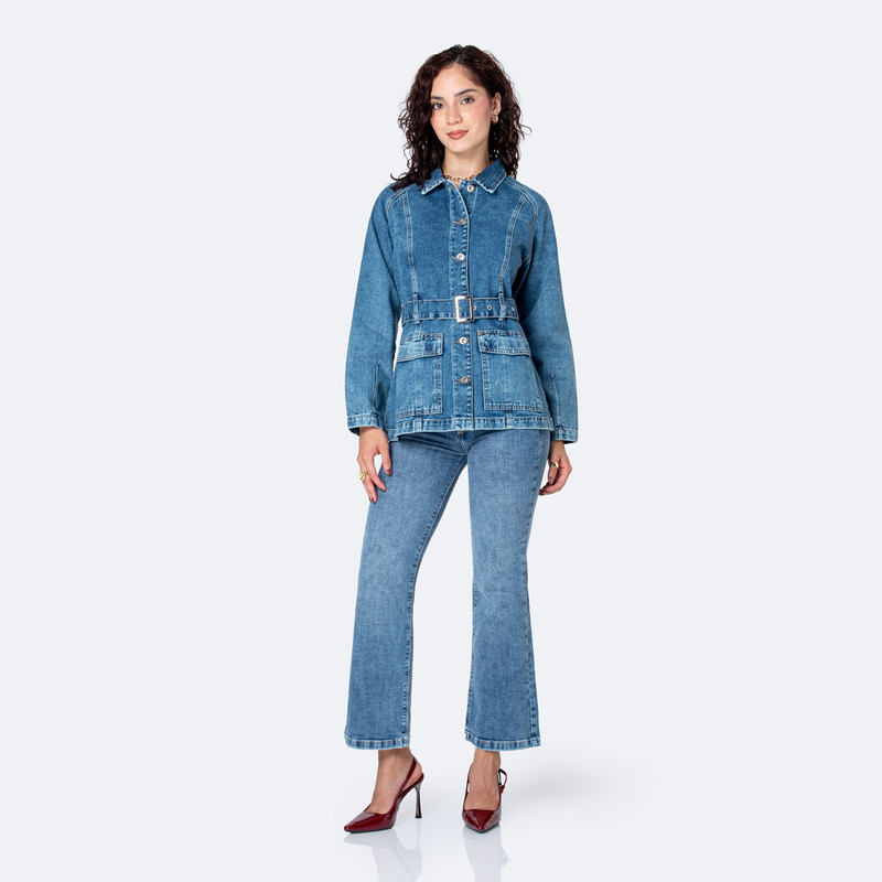 CASACA DENIM MUJER GALENAH - 5