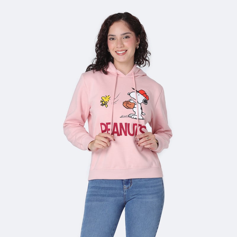HOODIE FRANELA MUJER WONDY-SNOOPY - 1