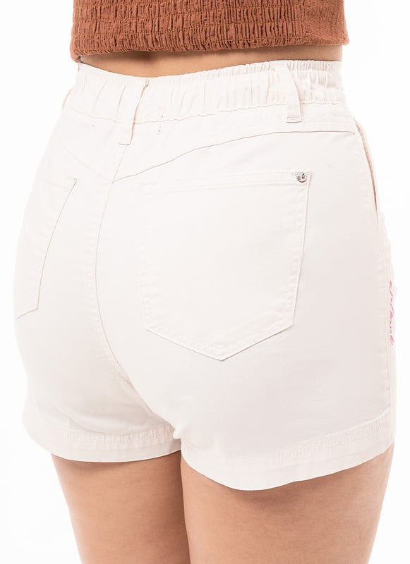 SHORT DRILL STRETCH MUJER BENILDE - 6