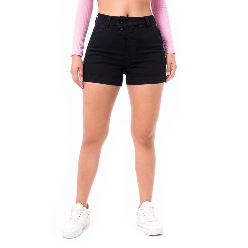 SHORT DRILL STRETCH MUJER ZARIF - 2